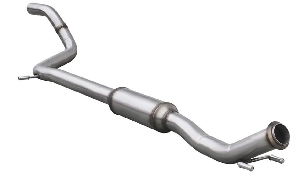 100%25+Inox+Silencieux+centrale+sur+mesure+pour+Peugeot+308+1.6THP+GTi+%28200CV%29+2011-2013+%C3%9865mm